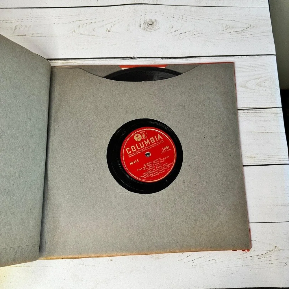 Bongo Walt Disney's Fun and Fancy Free Dinah Shore Columbia Records MJ-41
